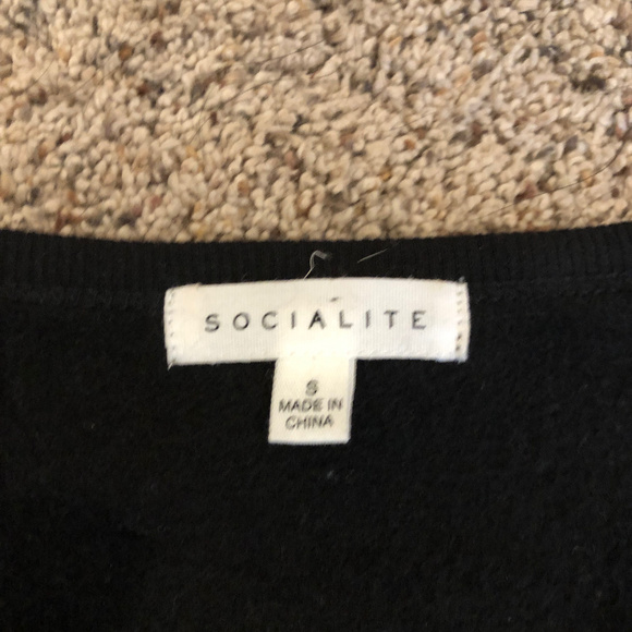 Socialite Black Cold Shoulder Dress - S - Picture 4 of 8